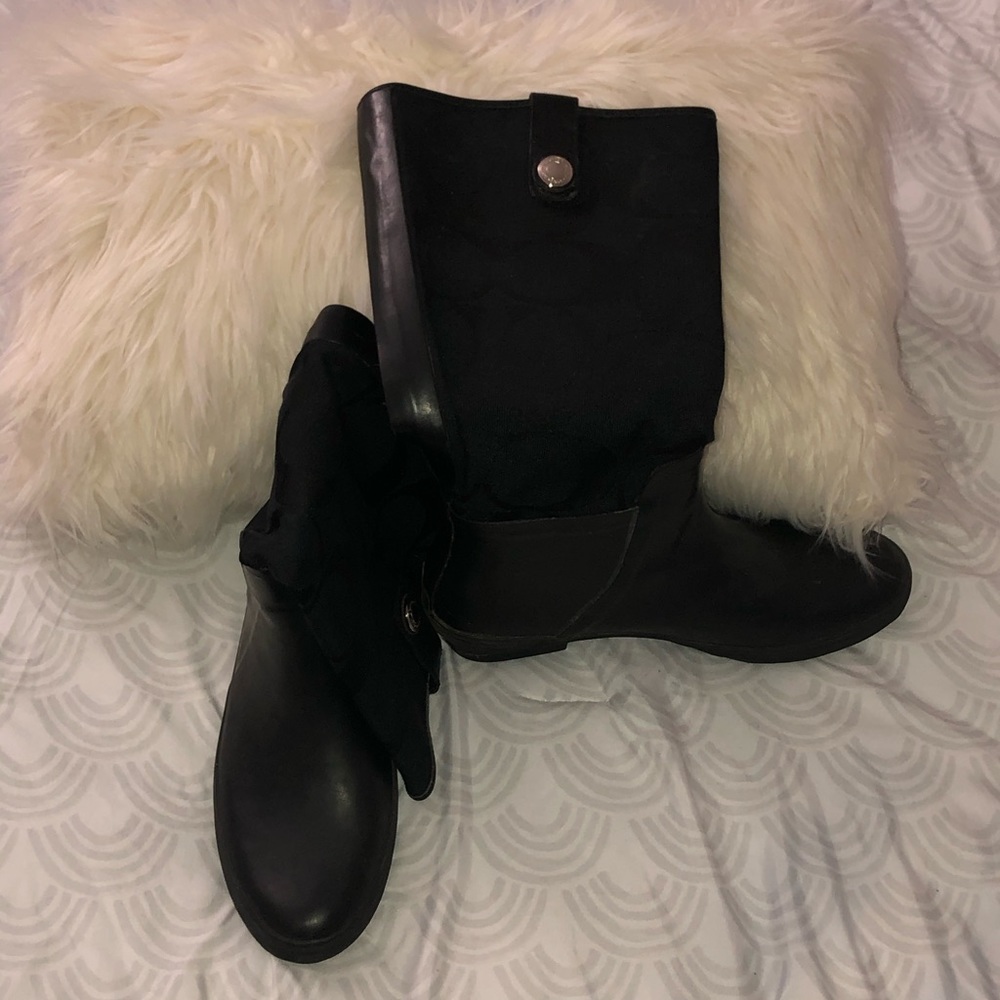 Coach Rain Boots
